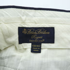Brooks Brothers スラックス パンツ L ストライプ ネイビー REGENT BROOKS COOL