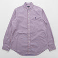 Polo Ralph Lauren Button-Down Shirt M Plaid Tricolor Small Pony Embroidered Logo