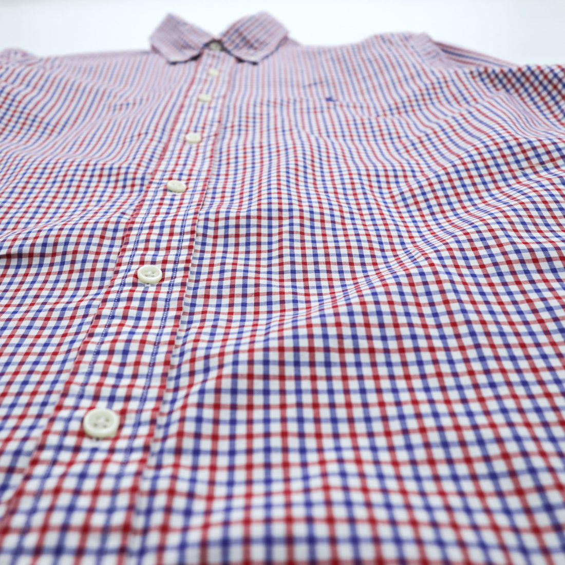 Polo Ralph Lauren Button-Down Shirt M Plaid Tricolor Small Pony Embroidered Logo