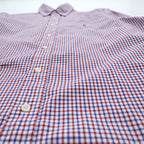 Polo Ralph Lauren Button-Down Shirt M Plaid Tricolor Small Pony Embroidered Logo