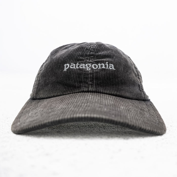Patagonia コーデュロイ キャップ FREE グレー スナップバック ワンポイントロゴ 33535