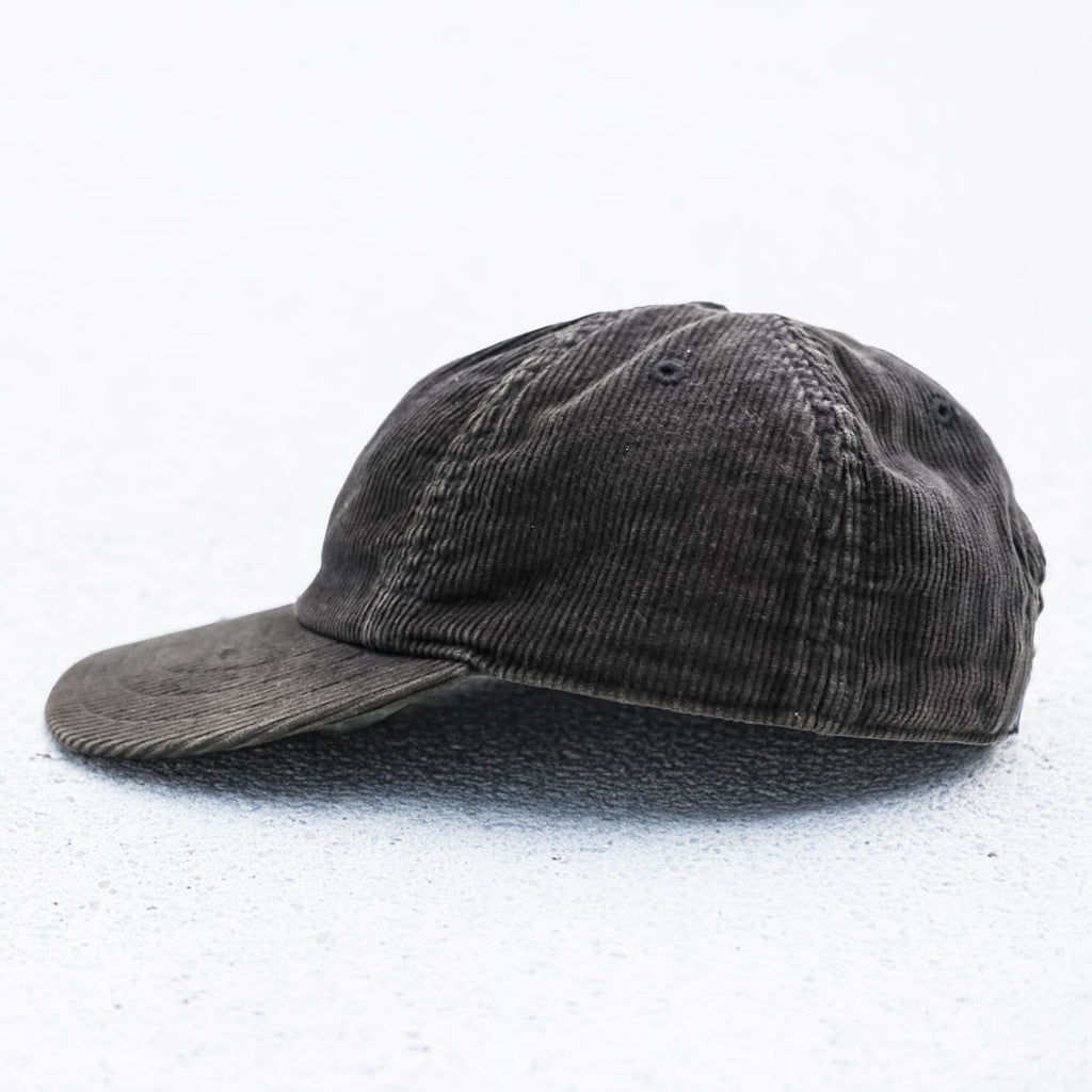 Patagonia コーデュロイ キャップ FREE グレー スナップバック ワンポイントロゴ 33535