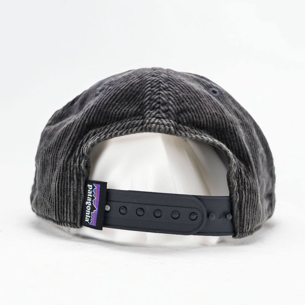 Patagonia コーデュロイ キャップ FREE グレー スナップバック ワンポイントロゴ 33535
