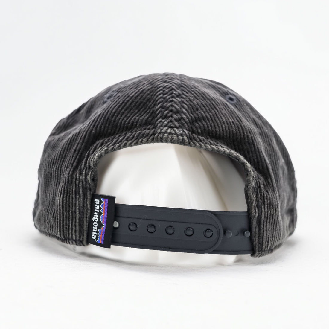 Patagonia コーデュロイ キャップ FREE グレー スナップバック ワンポイントロゴ 33535