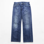 Levi's 501 デニムパンツ ジーンズ L インディゴ ストレート レザーパッチ ボタンフライ 00501-1310 ポーランド製