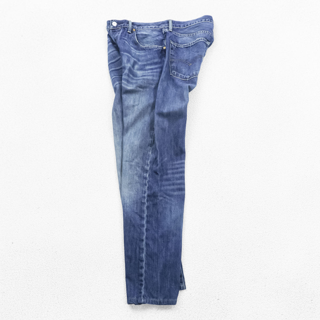 Levi's 501 デニムパンツ ジーンズ L インディゴ ストレート レザーパッチ ボタンフライ 00501-1310 ポーランド製