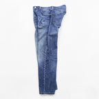 Levi's 501 デニムパンツ ジーンズ L インディゴ ストレート レザーパッチ ボタンフライ 00501-1310 ポーランド製