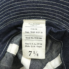 BUZZ RICKSON'S 日本製 デニム ワークハット バケットハット US ARMY 米陸軍 ワンウォッシュ BR01476
