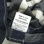 BUZZ RICKSON'S 日本製 デニム ワークハット バケットハット US ARMY 米陸軍 ワンウォッシュ BR01476