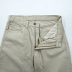 Levi's 90s 615-02 Orange Tab Denim Pants Jeans L Ecru Off-White 6150225 Euro Levi's