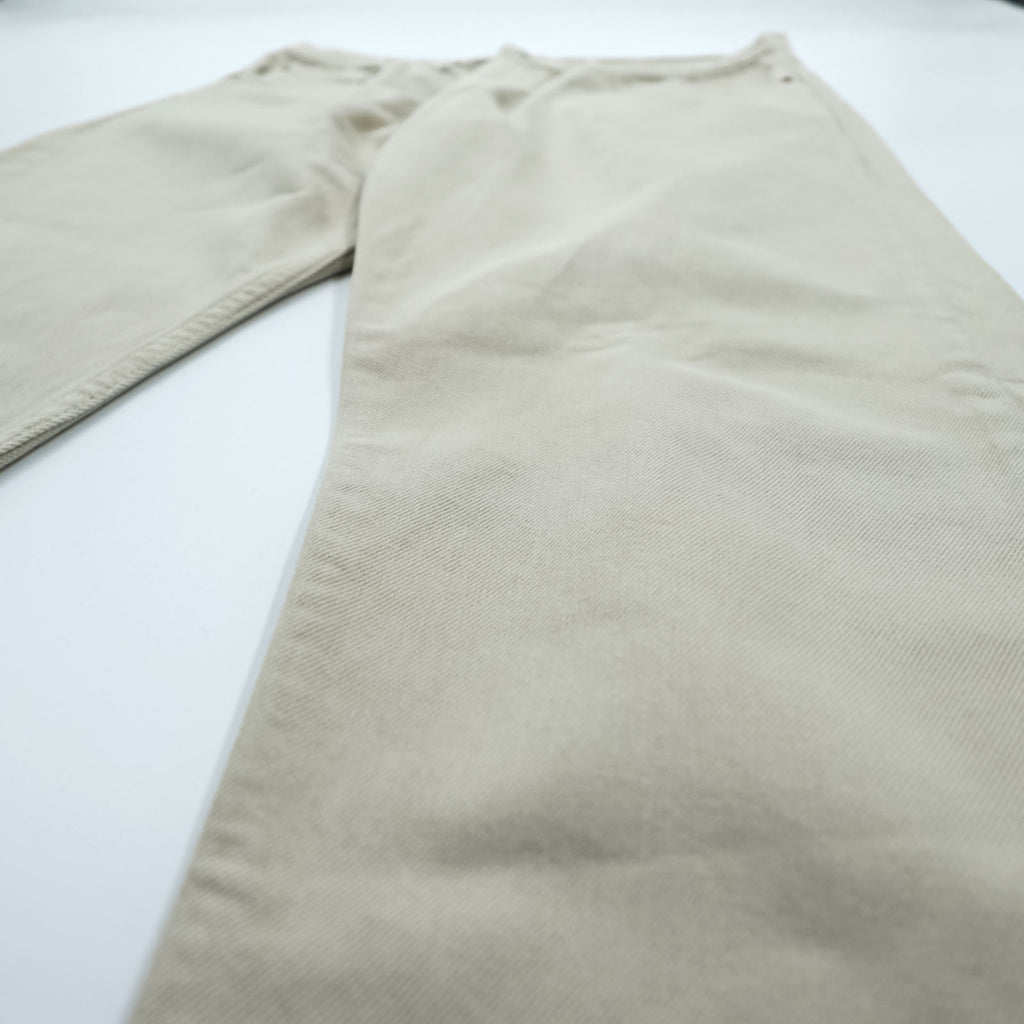 Levi's 90s 615-02 Orange Tab Denim Pants Jeans L Ecru Off-White 6150225 Euro Levi's