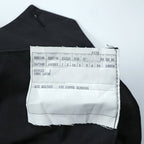 Ermenegildo Zegna 2タック ワイド スラックス パンツ XL ブラック ウール プリーツ