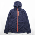Patagonia Houdini Jacket Mountain Parka Shell Rain Jacket S Navy Ripstop 24141