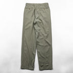 HUGO BOSS 90年代 ドイツ製 2タック ワイド スラックス パンツ M ベージュ プリーツ