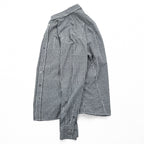 HUGO BOSS スリムフィット ワークシャツ XL ホワイト ブラック チェック 胸ポケット