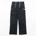 Pionier WORKWEAR ユーロワーク ダブルニー ワークパンツ L ブラック モールスキン
