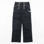 Pionier WORKWEAR ユーロワーク ダブルニー ワークパンツ L ブラック モールスキン