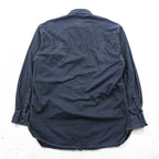 KENZO 90s Vintage Long Sleeve Shirt L Black Cotton Chest Pocket