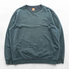 HUGO BOSS Crew Neck Sweatshirt L Green Cotton Embroidered Logo