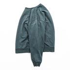 HUGO BOSS Crew Neck Sweatshirt L Green Cotton Embroidered Logo