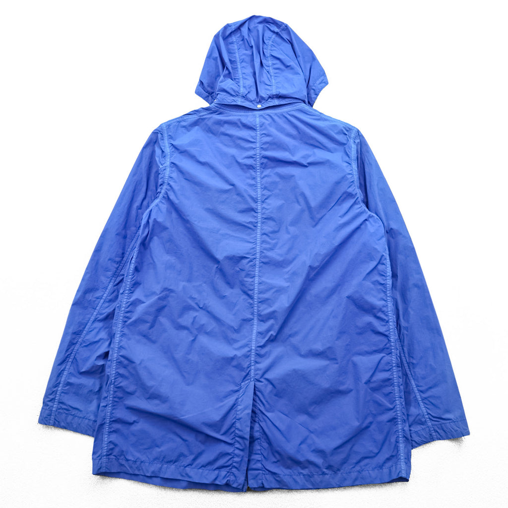 THE NORTH FACE Trekker Light Coat Hooded Coat Rain Jacket L Blue Waterproof Detachable Hood NP21417