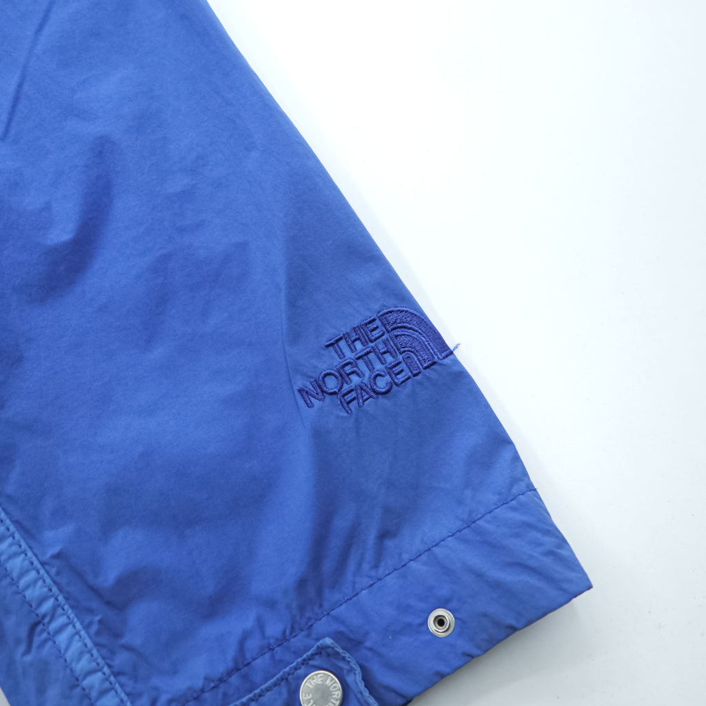 THE NORTH FACE Trekker Light Coat Hooded Coat Rain Jacket L Blue Waterproof Detachable Hood NP21417