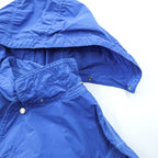 THE NORTH FACE Trekker Light Coat Hooded Coat Rain Jacket L Blue Waterproof Detachable Hood NP21417