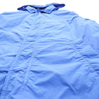 THE NORTH FACE Trekker Light Coat Hooded Coat Rain Jacket L Blue Waterproof Detachable Hood NP21417