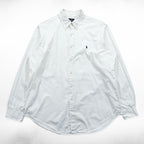 Ralph Lauren Classic Fit Oxford Button-Down Shirt Small Pony Embroidery White L