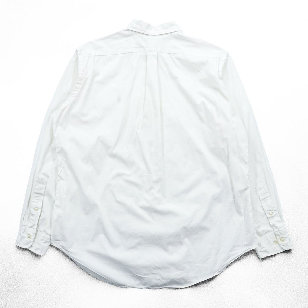 Ralph Lauren Classic Fit Oxford Button-Down Shirt Small Pony Embroidery White L