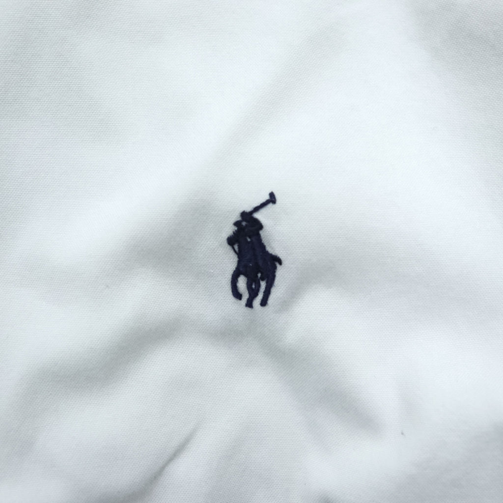 Ralph Lauren Classic Fit Oxford Button-Down Shirt Small Pony Embroidery White L