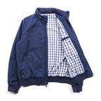 346 Brooks Brothers フード収納式 スウィングトップ ハリントンジャケット L ネイビー