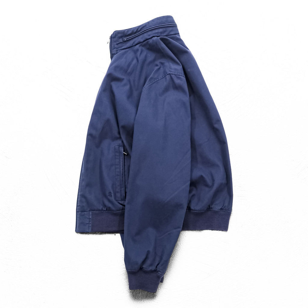 346 Brooks Brothers フード収納式 スウィングトップ ハリントンジャケット L ネイビー