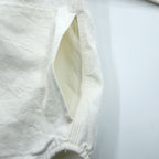 Snow Peak Made in Japan OKAYAMA OX WORK SHIRT Stand Collar Oxford Work Shirt M White Side Pockets SH-19SU203