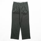 DOCKERS ( Levi's ) 00年代 CLASSIC FIT 2タック ワイド スラックス パンツ L グレー プリーツ KHAKIS