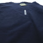 IVY CREW Pre-V Blank Sweatshirt Trainer L Navy Cotton Knit Unused