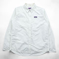 Patagonia Anchor Bay Shirt S White Chest Pocket Cotton 54205