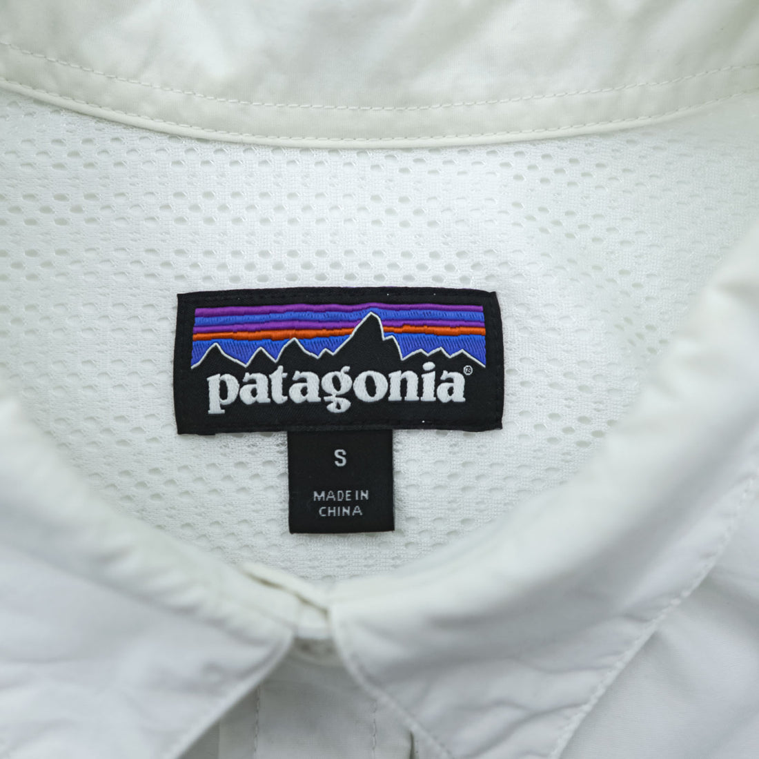 Patagonia Anchor Bay Shirt S White Chest Pocket Cotton 54205