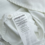 Patagonia Anchor Bay Shirt S White Chest Pocket Cotton 54205