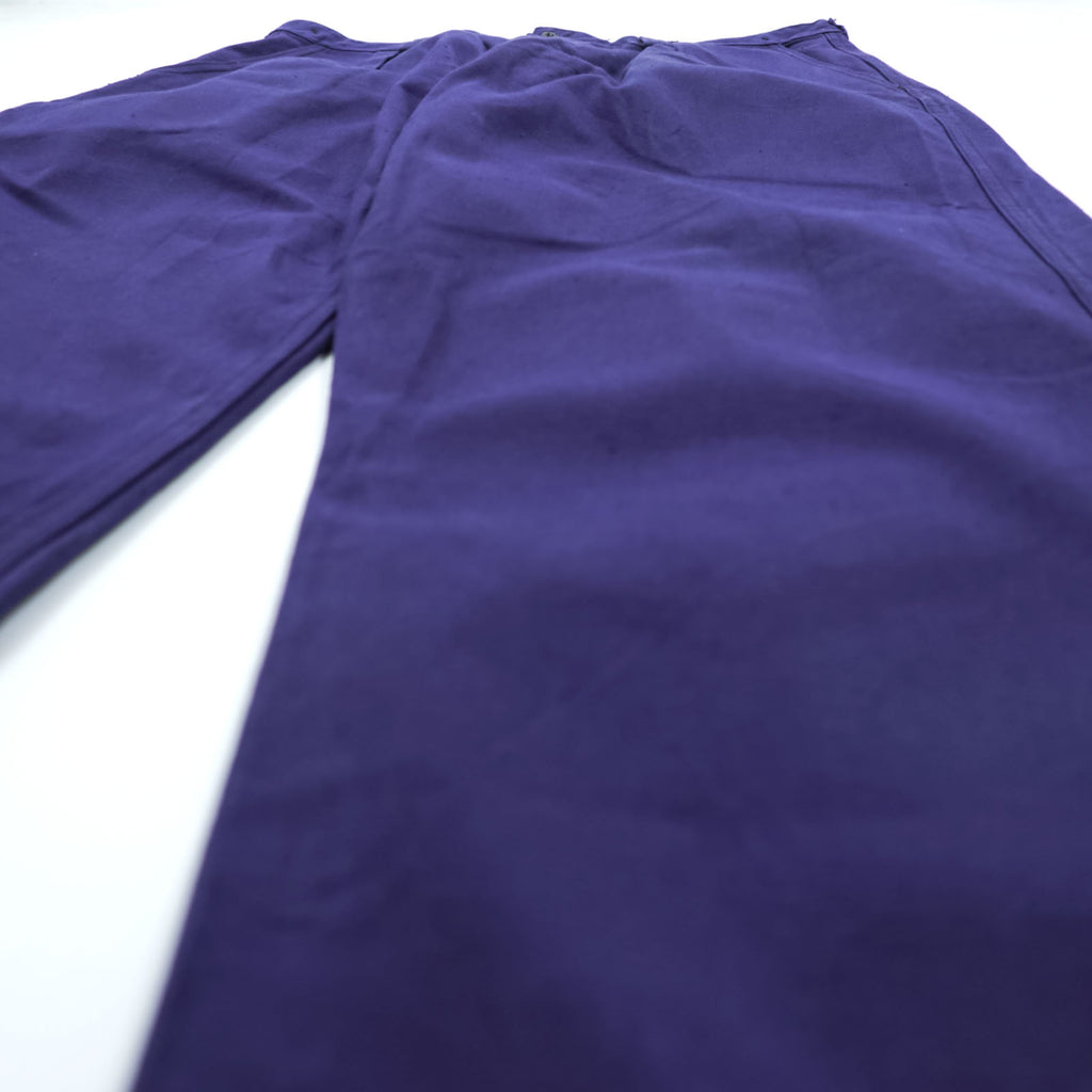 SAINT JAMES 60s Euro Vintage Work Pants L Navy S.N.C St JAMES Suspender Buttons French Work