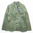Polo Ralph Lauren Patchwork Sport Coat Tailored Jacket Blazer S Khaki Military Unused MNPOOTW17I20001