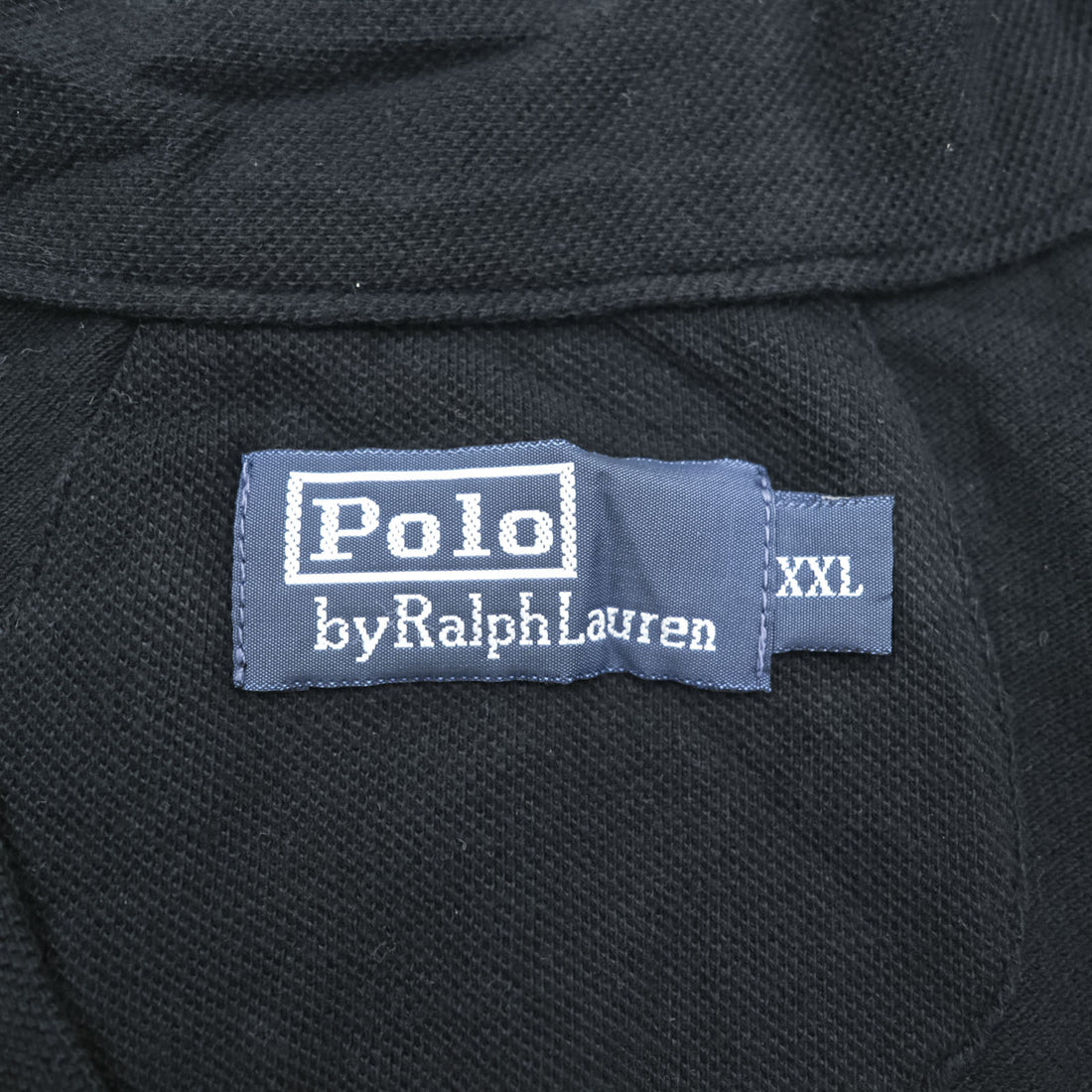 Polo Ralph Lauren 90年代 鹿の子 ニット カーディガン 2XL ブラック スモールポニー刺繍