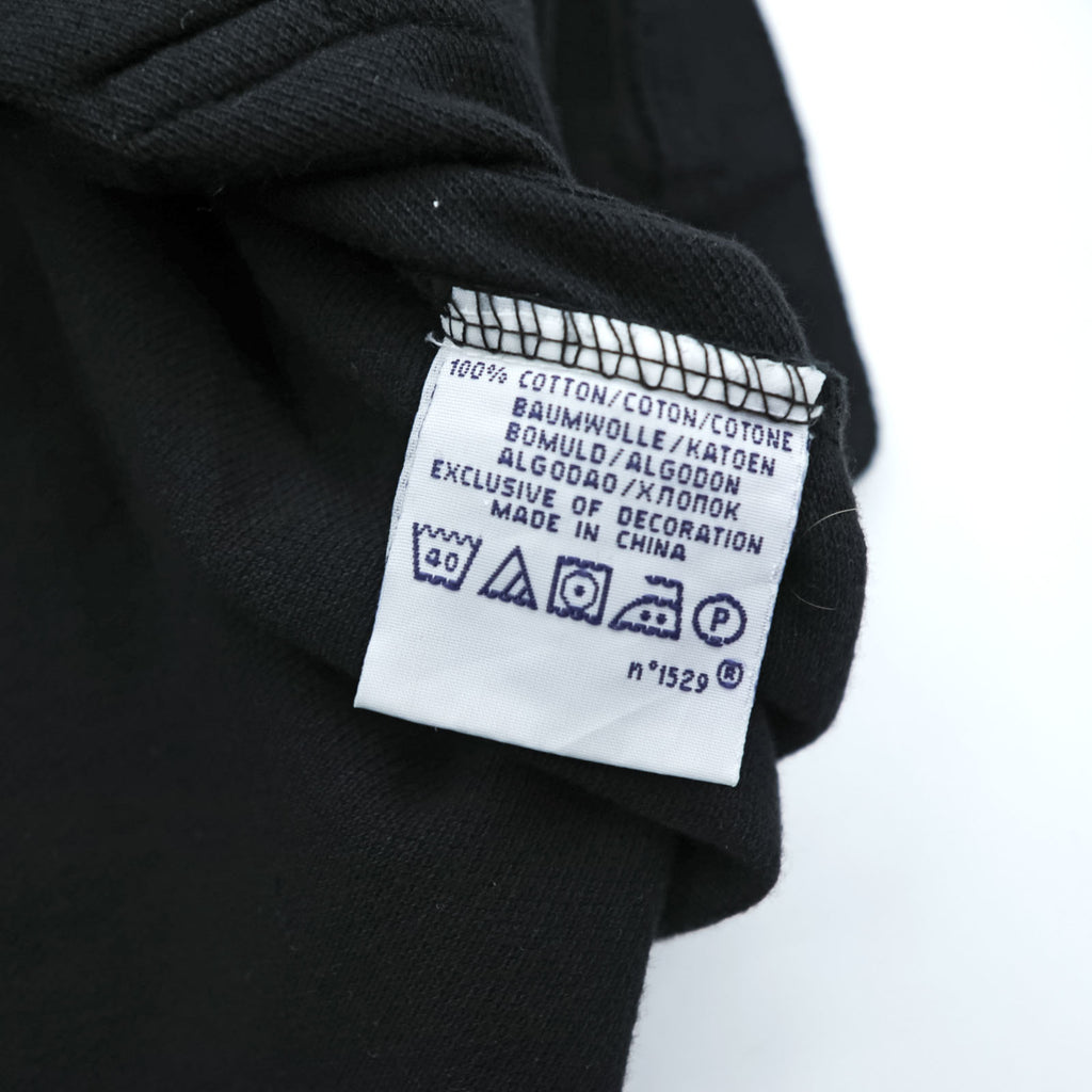 Polo Ralph Lauren 90年代 鹿の子 ニット カーディガン 2XL ブラック スモールポニー刺繍
