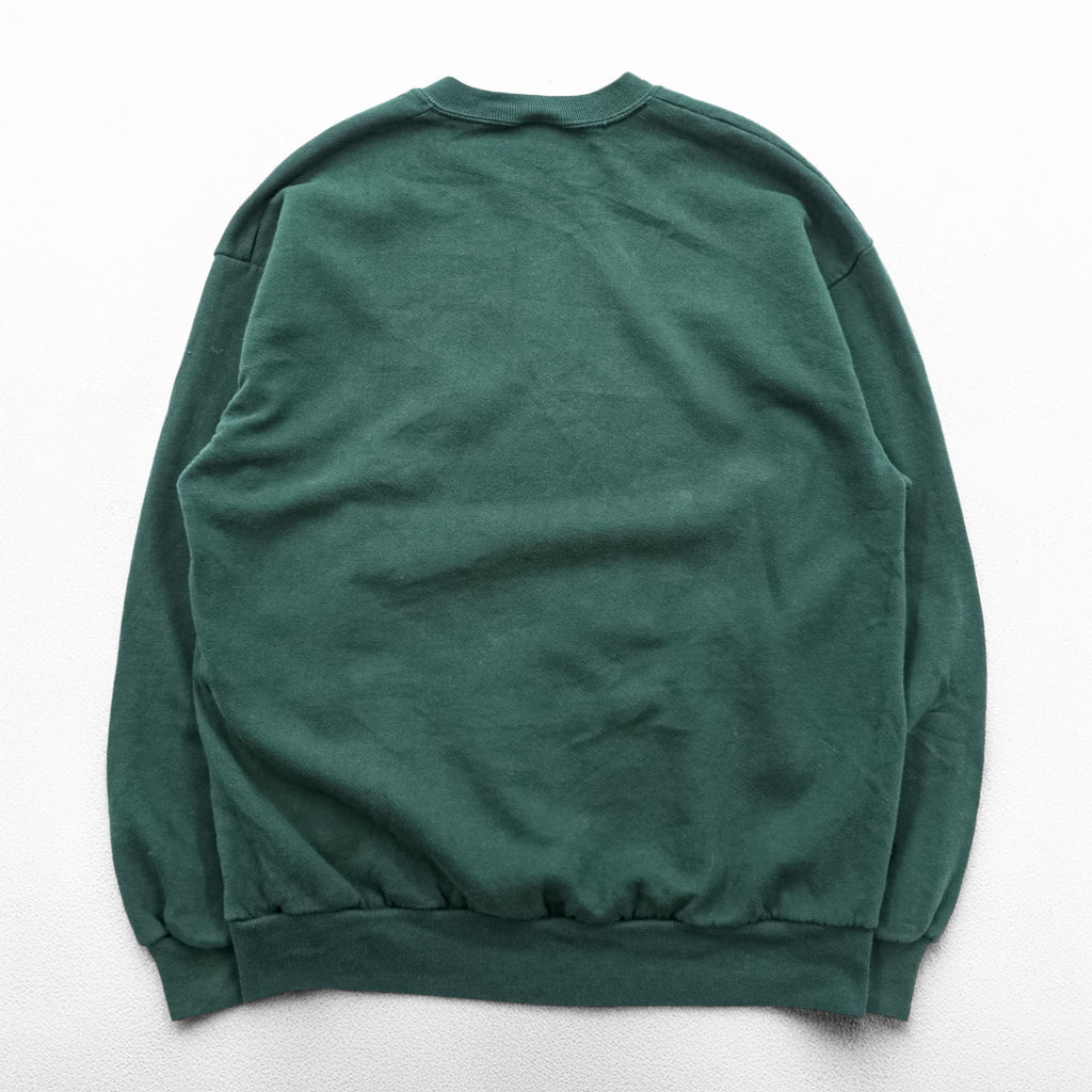 JERZEES 90s USA Made Blank Sweatshirt, Size XL, Green