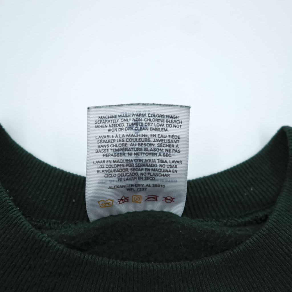 JERZEES 90s USA Made Blank Sweatshirt, Size XL, Green