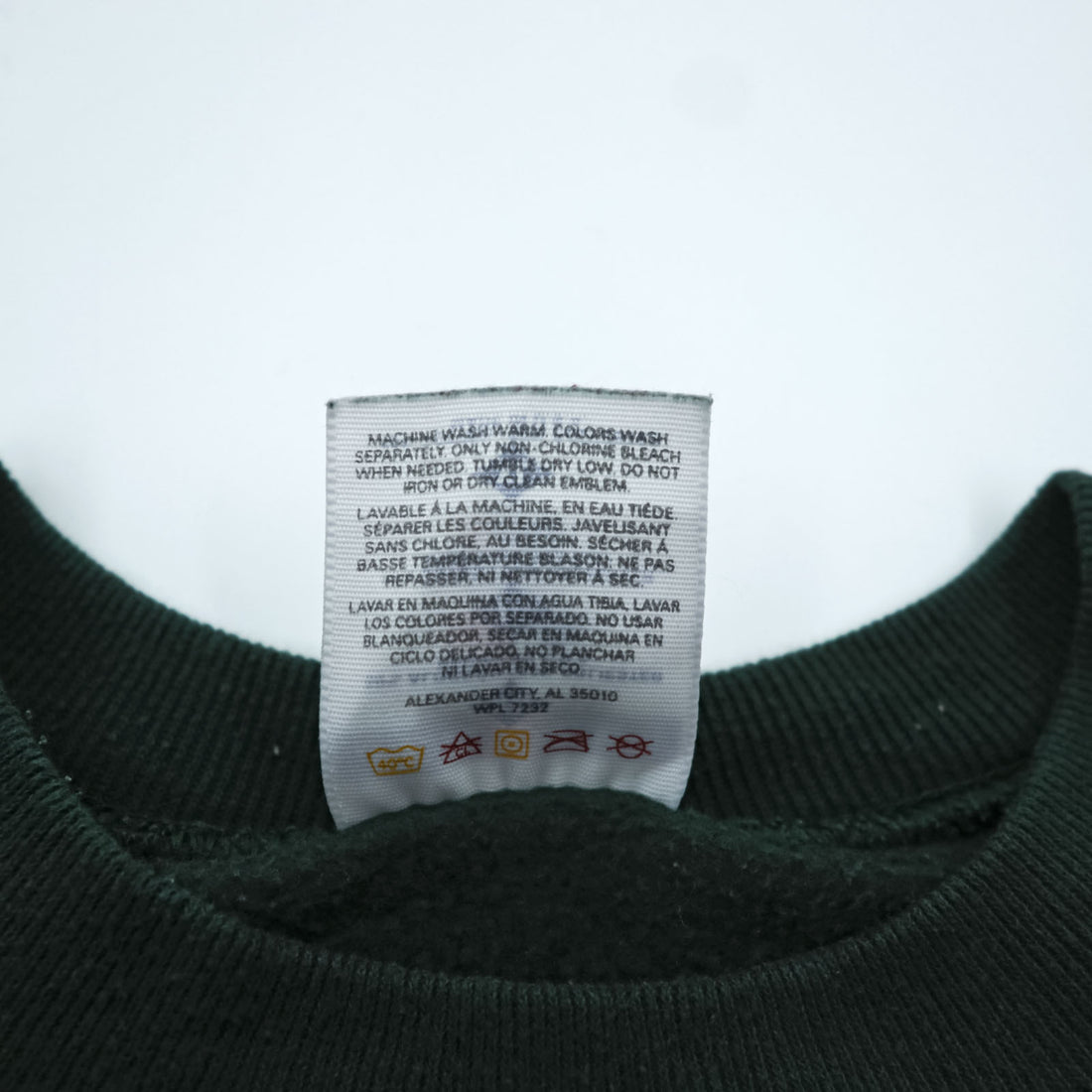 JERZEES 90s USA Made Blank Sweatshirt, Size XL, Green