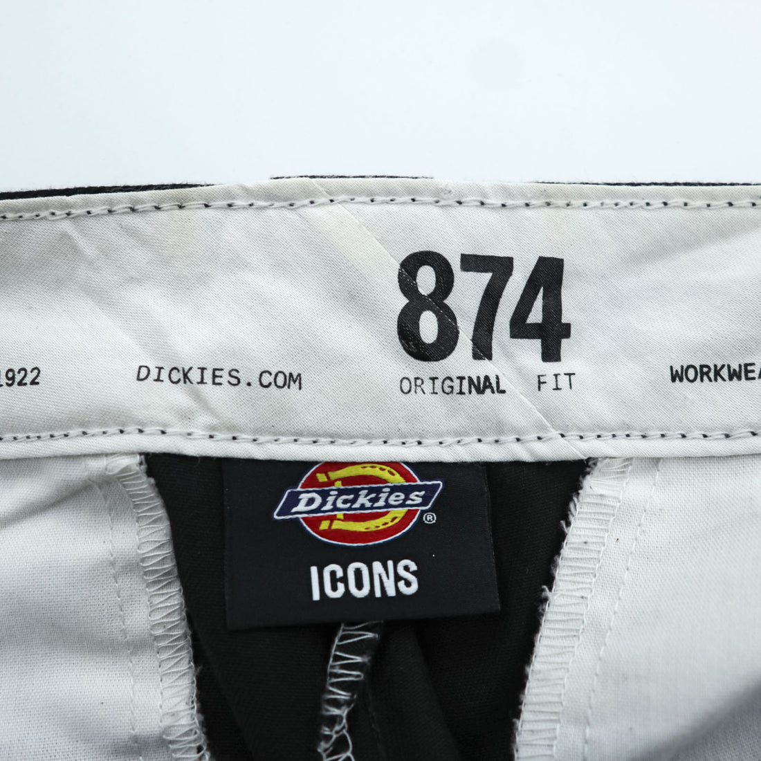 Dickies 874 オリジナルフィット チノパンツ ワークパンツ M ブラック ICONS