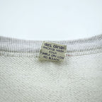 BUZZ RICKSON'S Japan Made Front V Sweatshirt, Size M, Gray, Night Fighter 9th A.F.