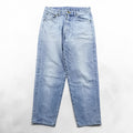 HARVESTY Big Selvedge Adjustable Denim Jeans Used Blue S A11703-11 Made in Japan