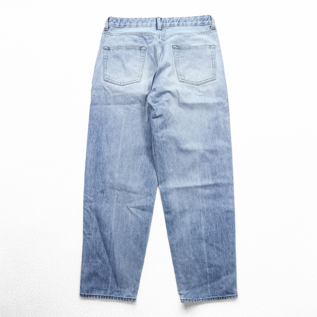 HARVESTY Big Selvedge Adjustable Denim Jeans Used Blue S A11703-11 Made in Japan